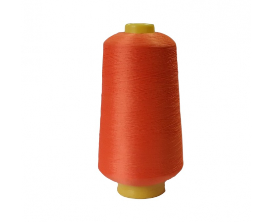 Текстурированная нитка 150D/1 № 145 оранжевый в Чопе