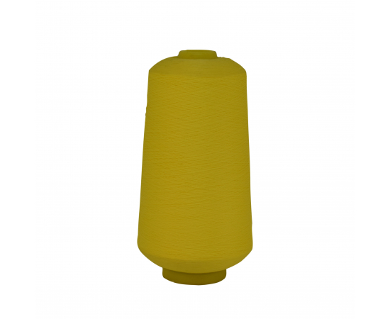 Текстурированная нитка 150D/1 № 384 желтый в Чопе